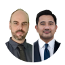 Picture of Monn Baldeo and Ian Swain